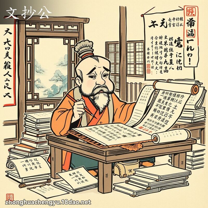 文抄公 配图