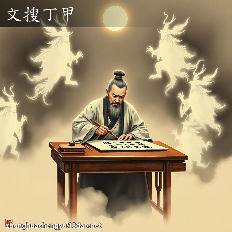 文搜丁甲 配图