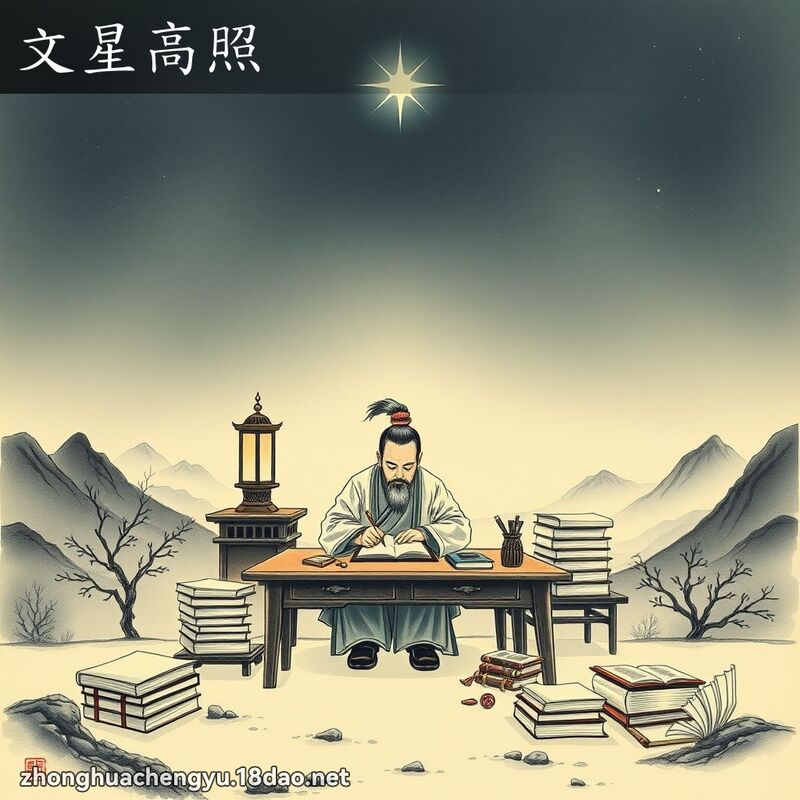 文星高照 配图