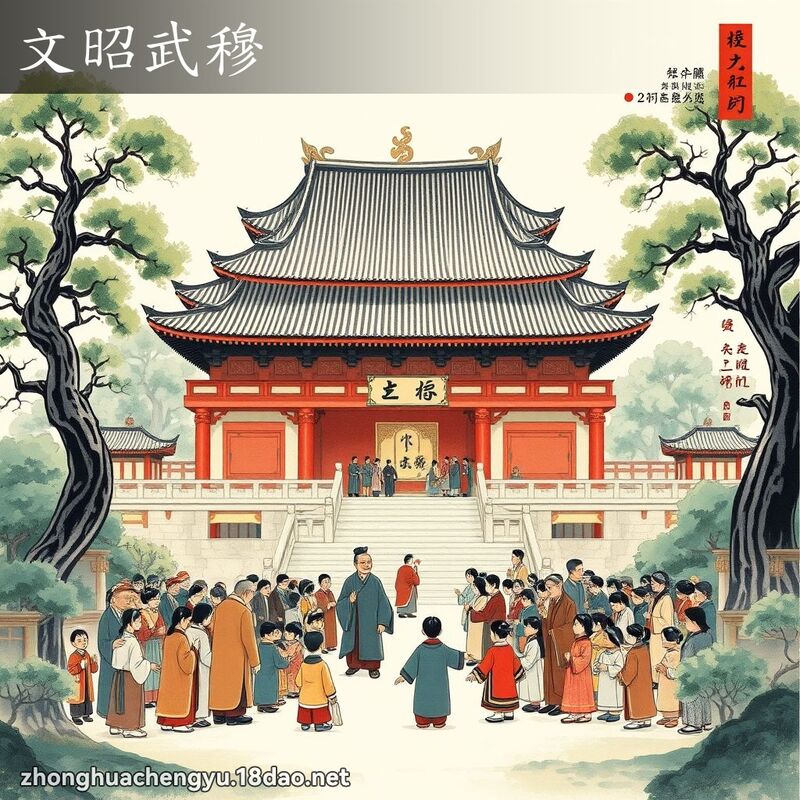 文昭武穆 配图