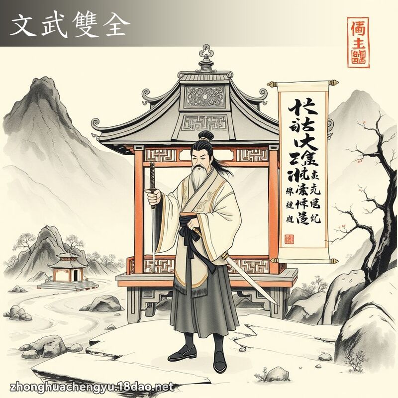 文武双全 配图