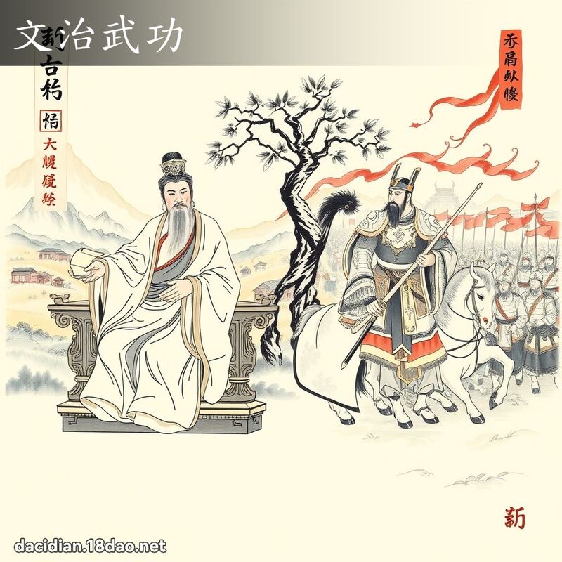 文治武功 配图