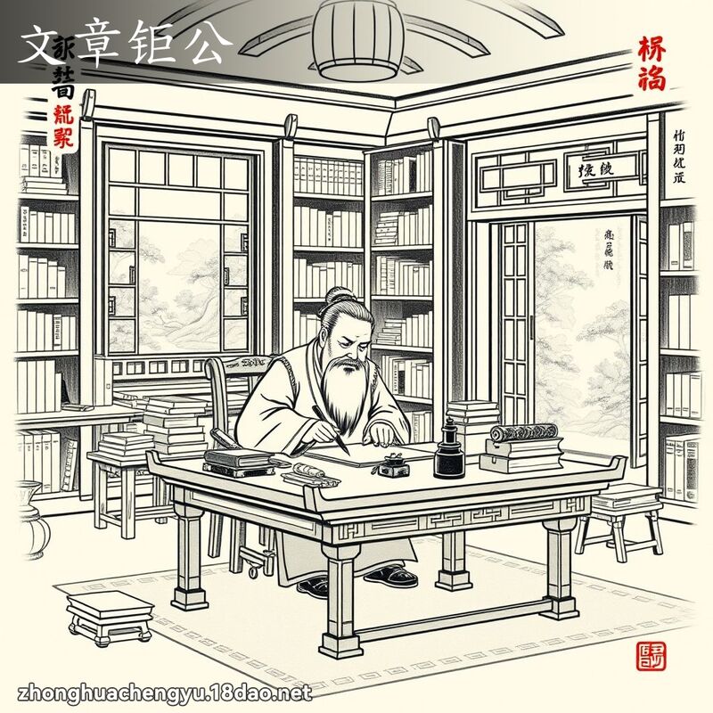 文章钜公 配图
