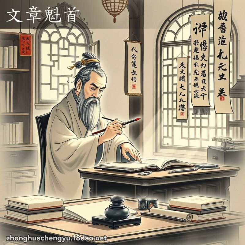 文章魁首 配图