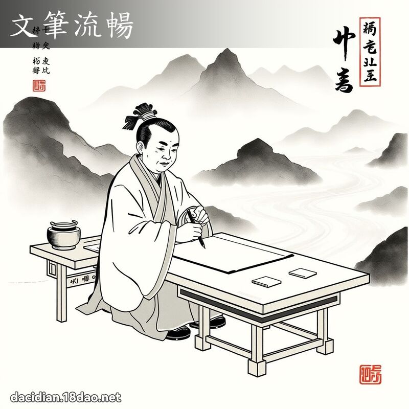 文筆流暢 配图
