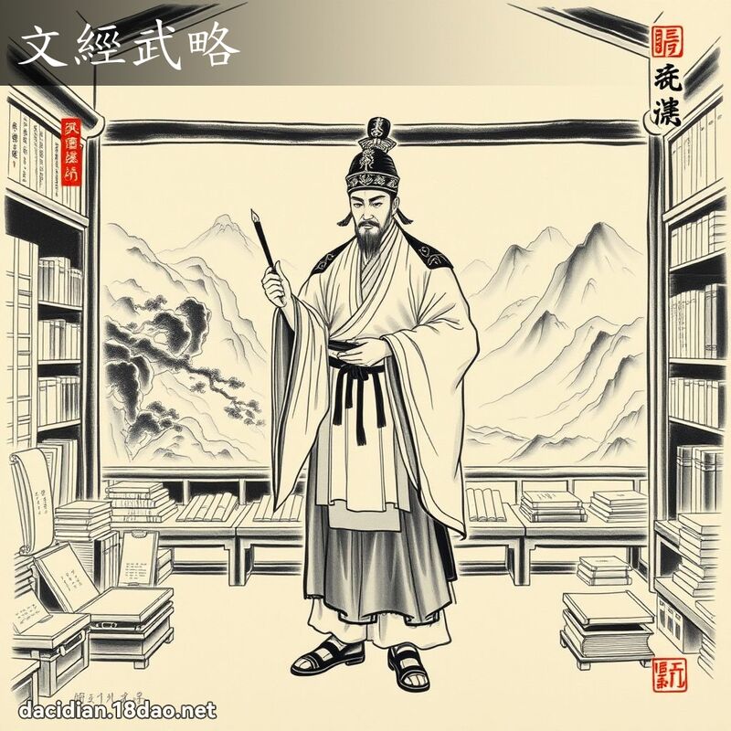 文經武略 配图