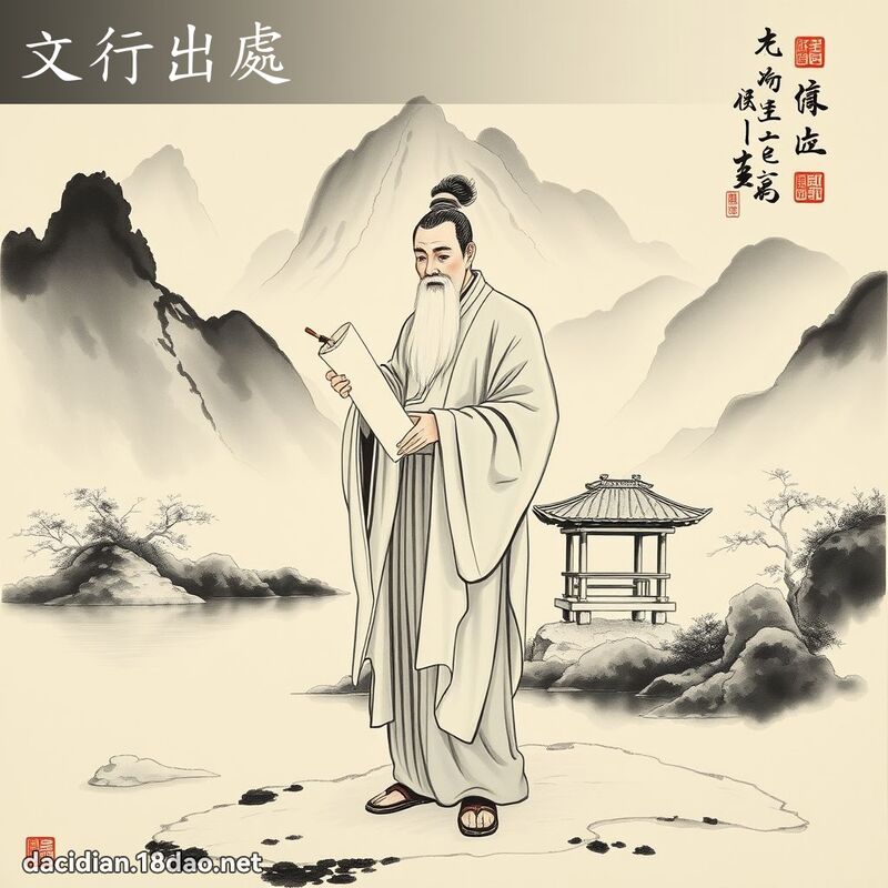 文行出處 配图