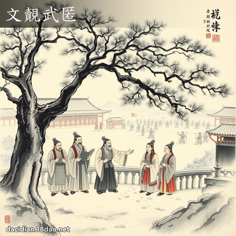 文覿武匿 配图