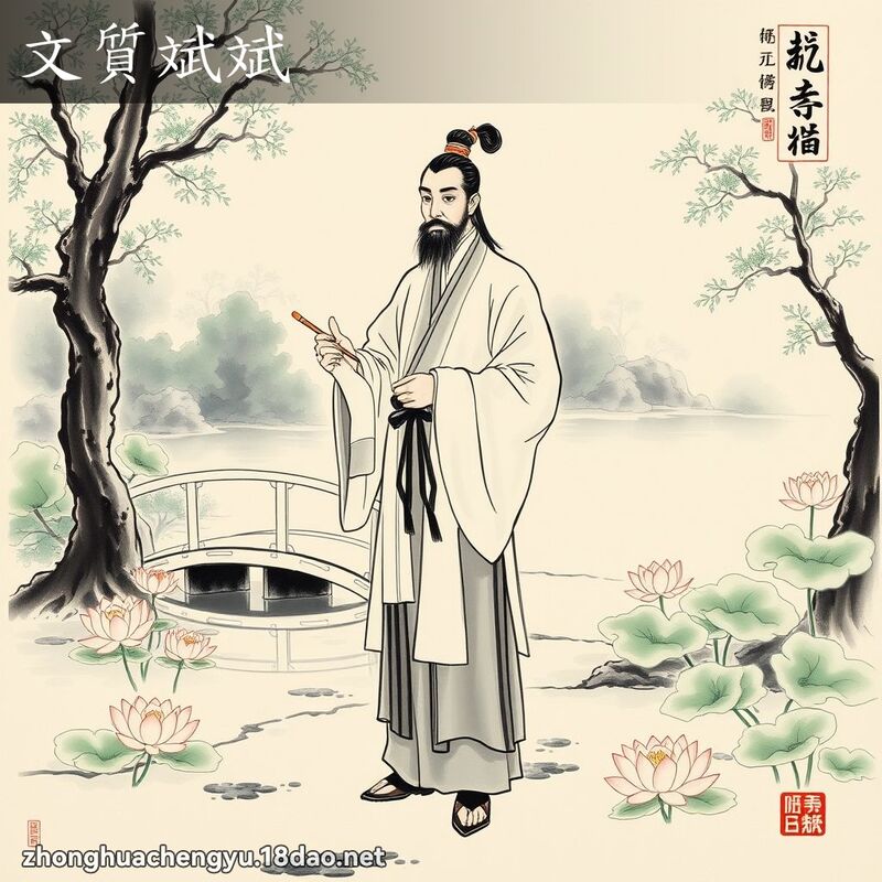 文質斌斌 配图