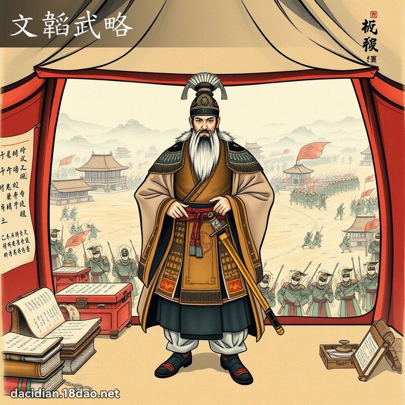 文韜武略 配图