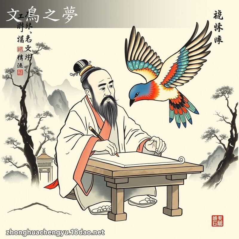文鳥之夢 配图