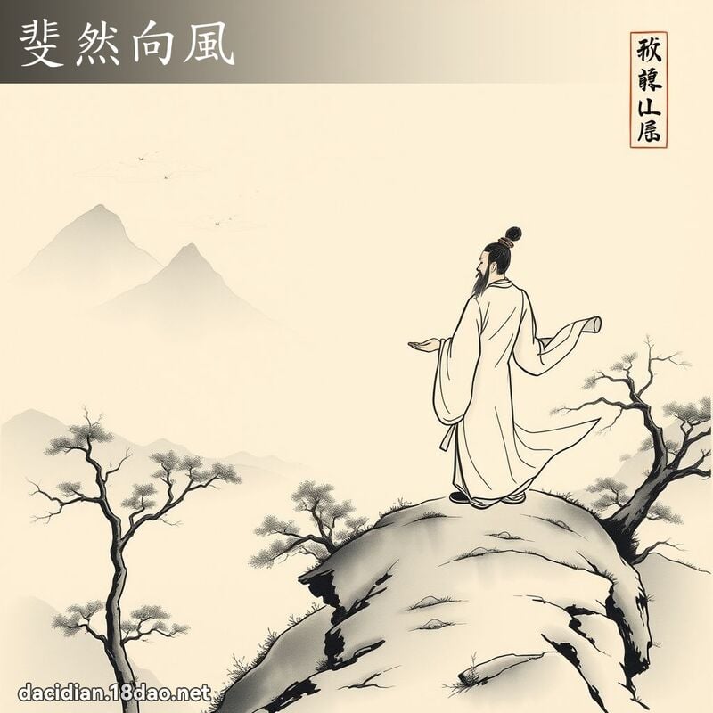 斐然向風 配图