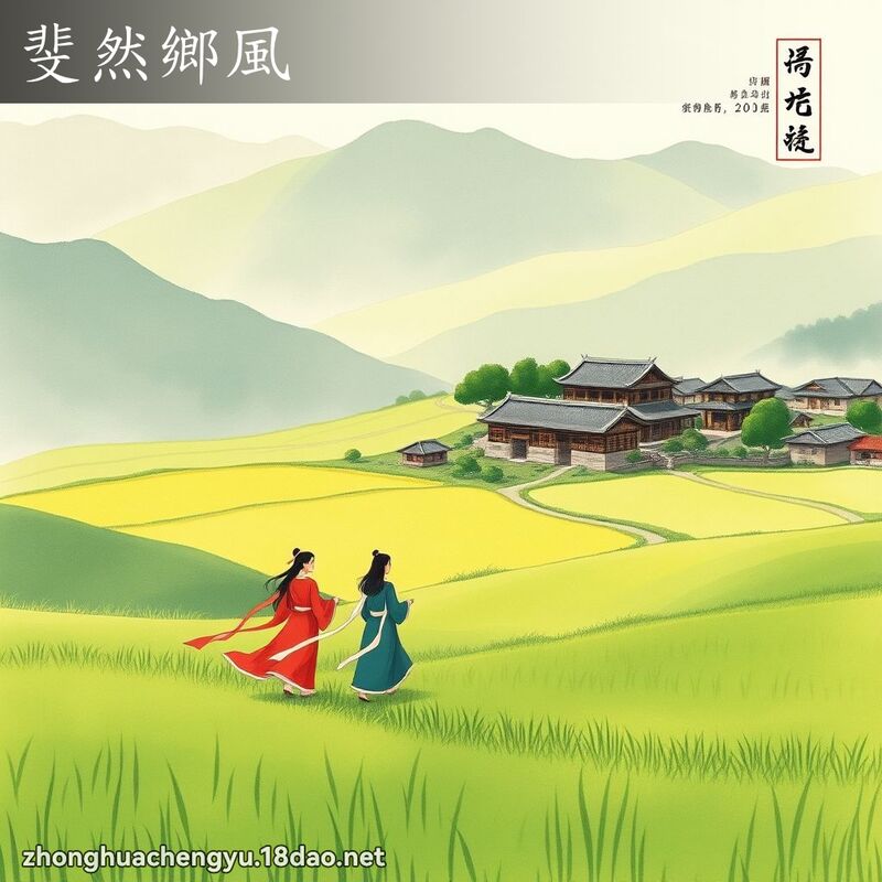 斐然鄉風 配图