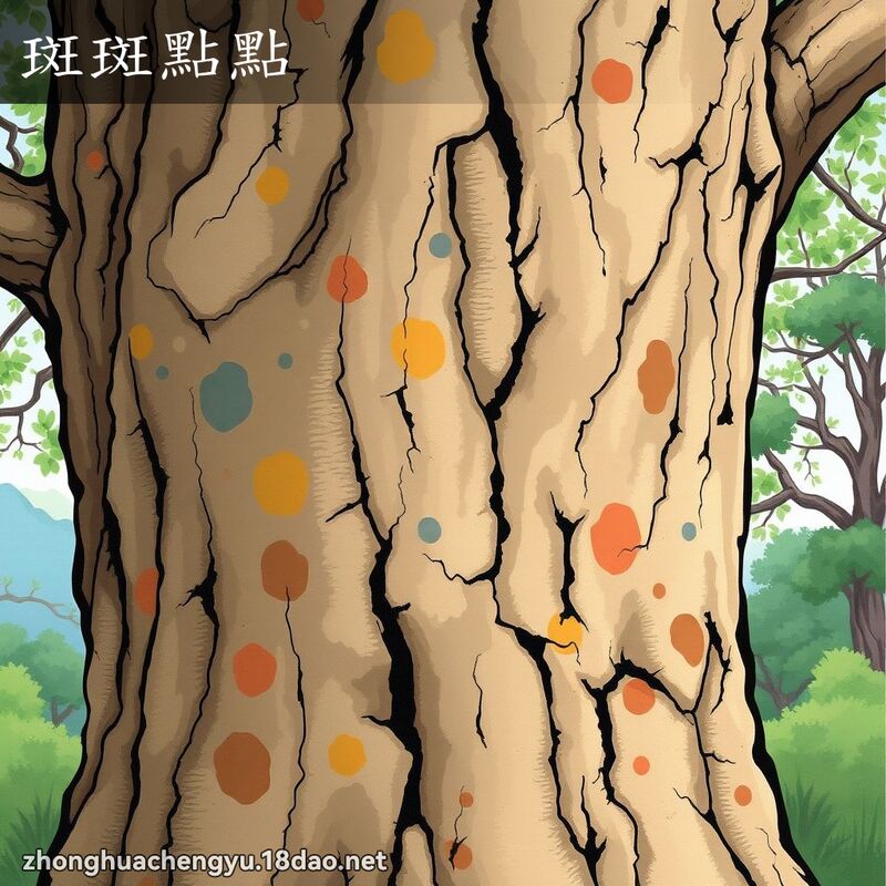 斑斑點點 配图