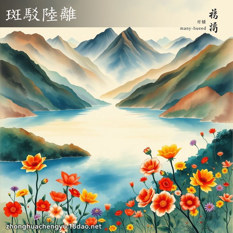 斑駁陸離 配图