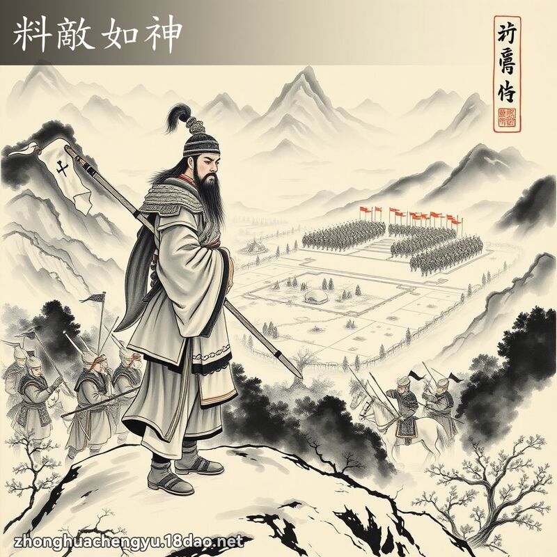 料敵如神 配图