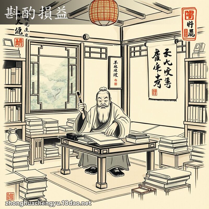 斟酌損益 配图
