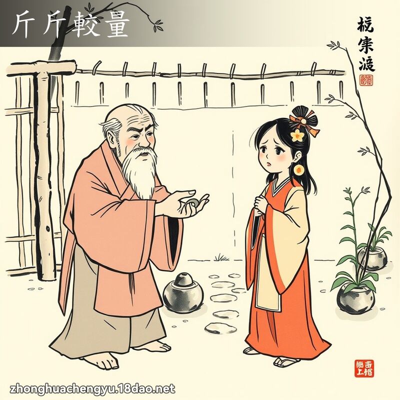 斤斤較量 配图