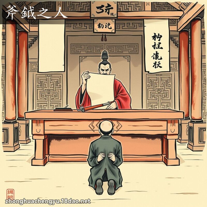 斧鉞之人 配图