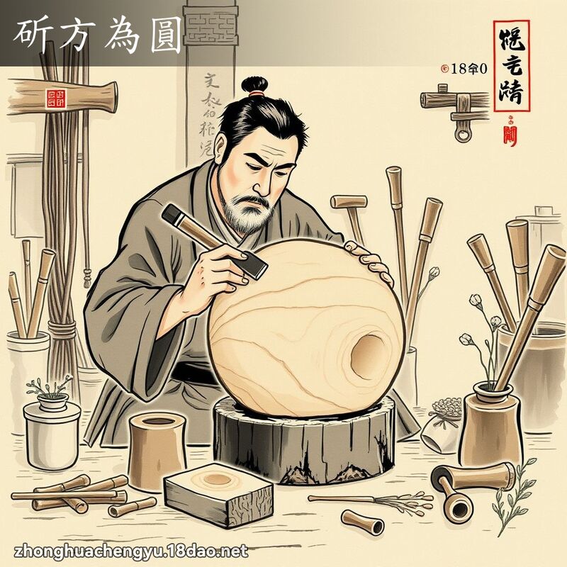 斫方為圓 配图