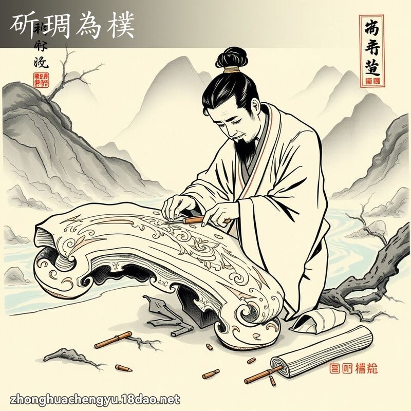 斫琱為樸 配图