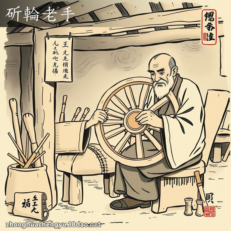 斫輪老手 配图