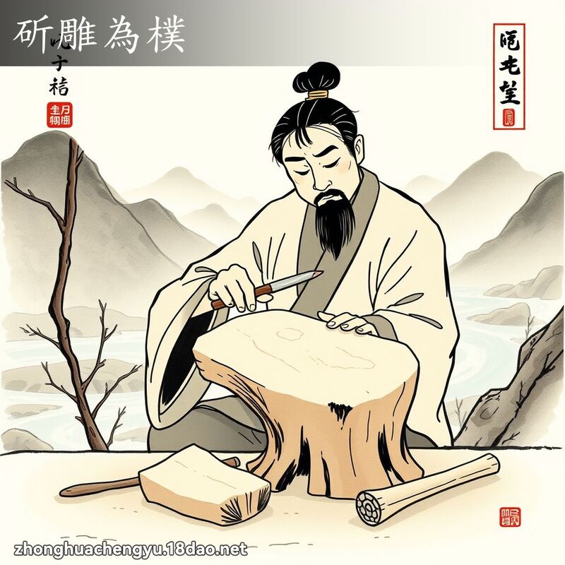 斫雕為樸 配图