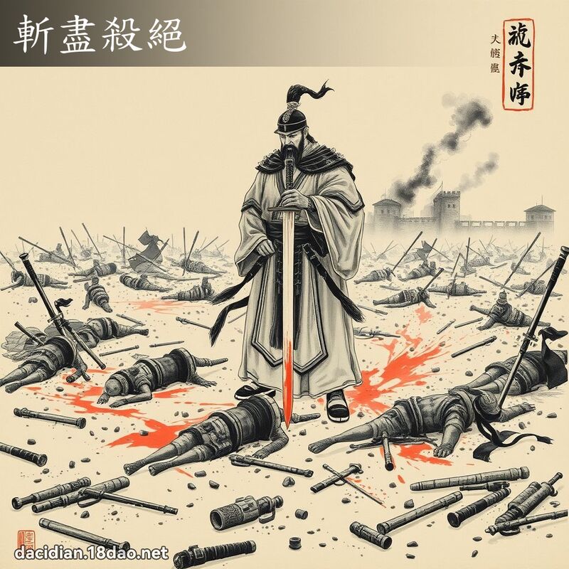 斬盡殺絕 配图