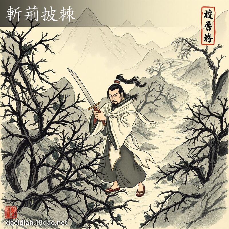 斬荊披棘 配图