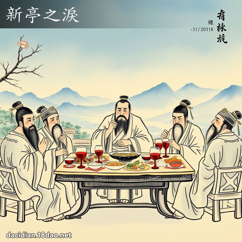 新亭之淚 配图