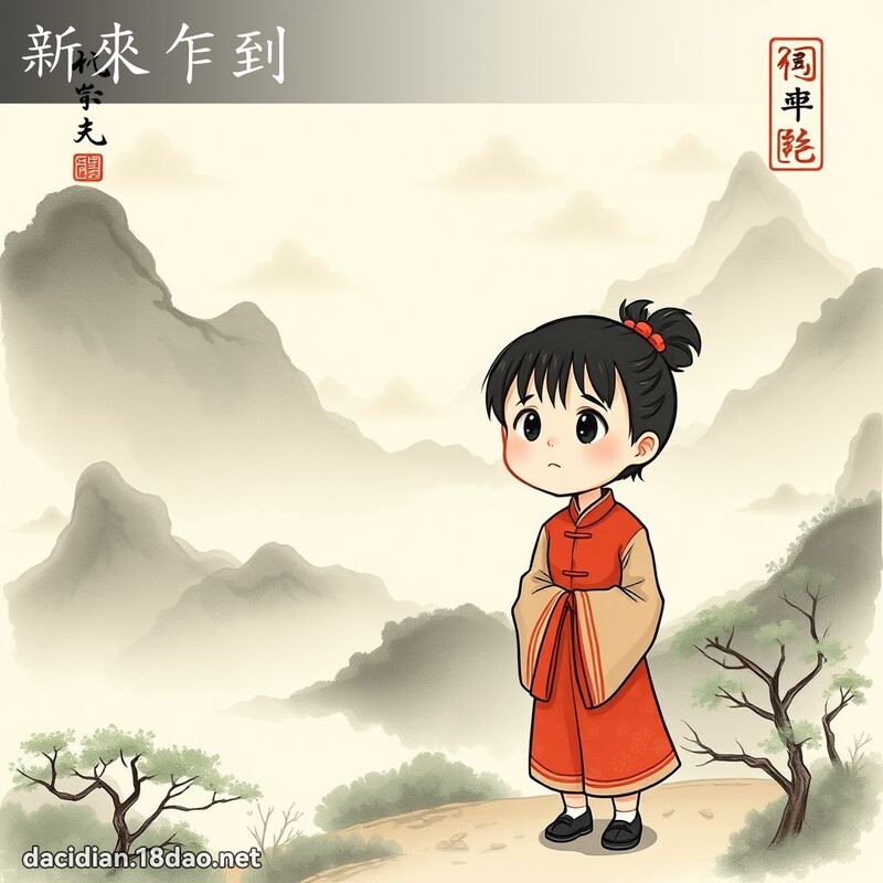 新來乍到 配图