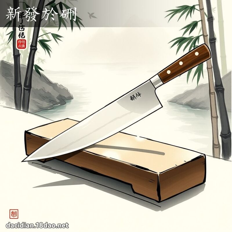 新發於硎 配图