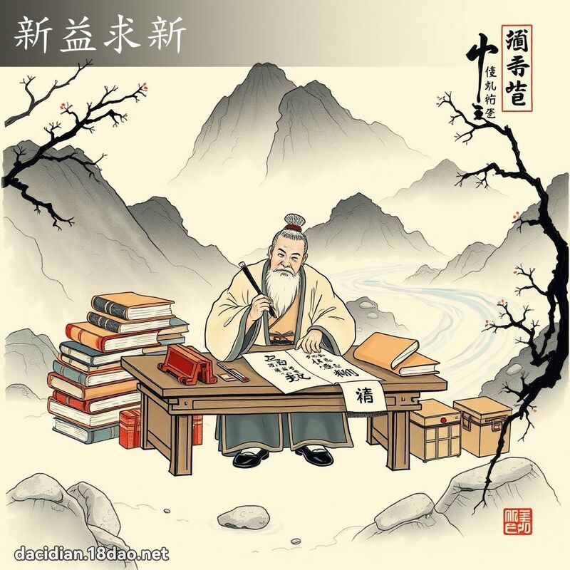 新益求新 配图