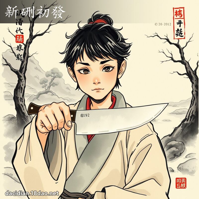 新硎初發 配图