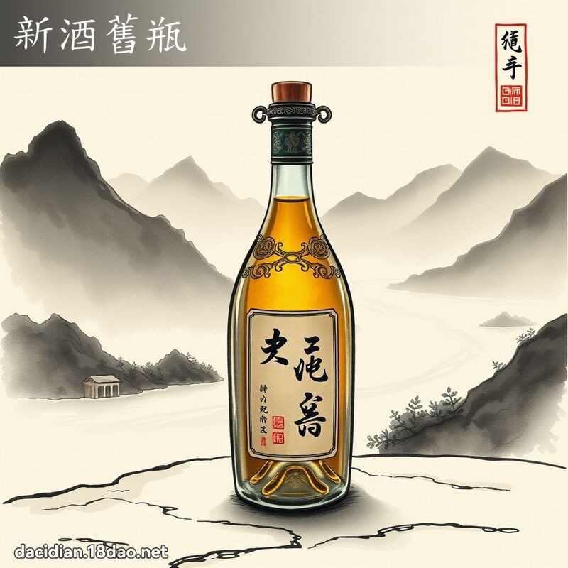 新酒舊瓶 配图