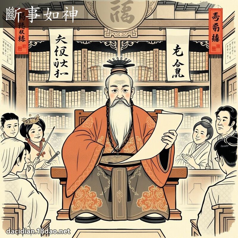 斷事如神 配图
