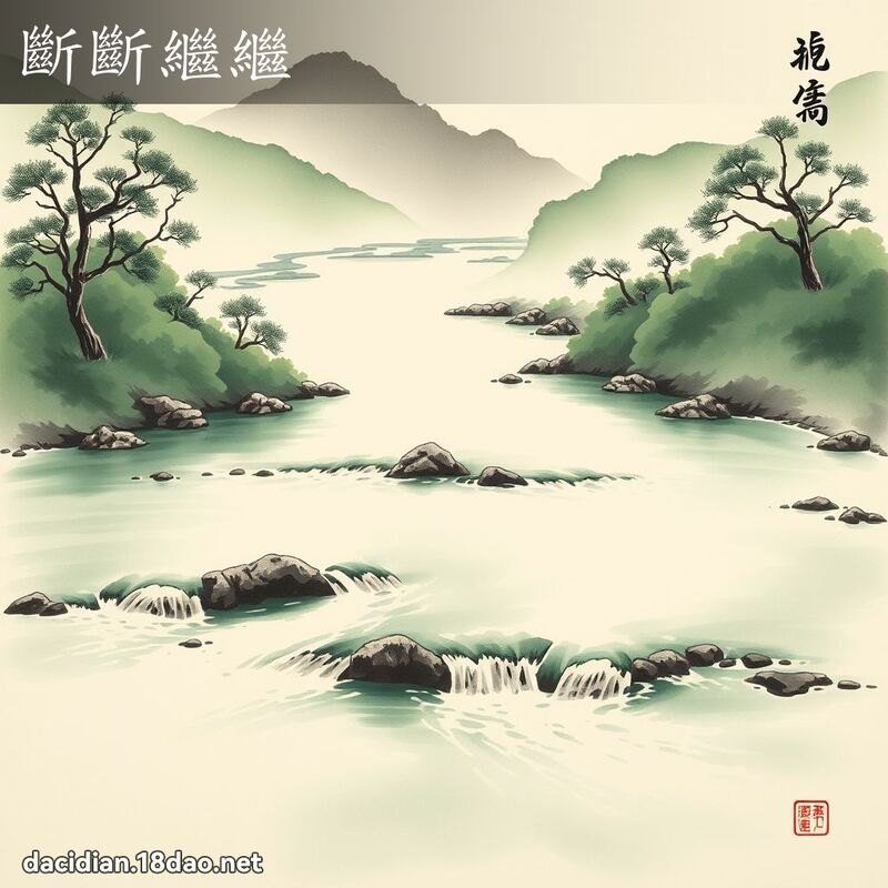 斷斷繼繼 配图