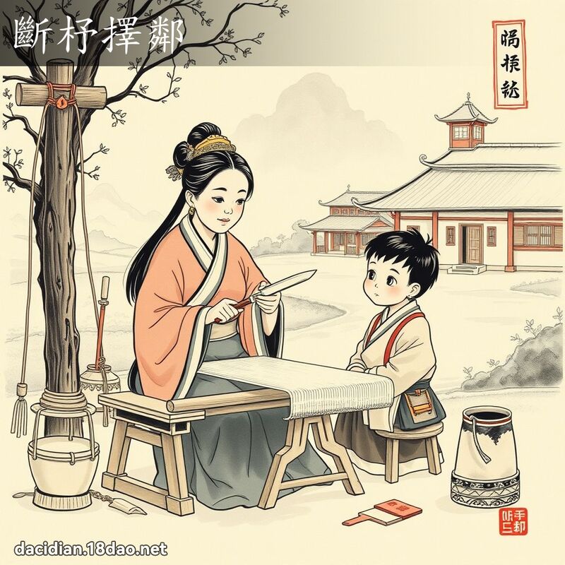 斷杼擇鄰 配图