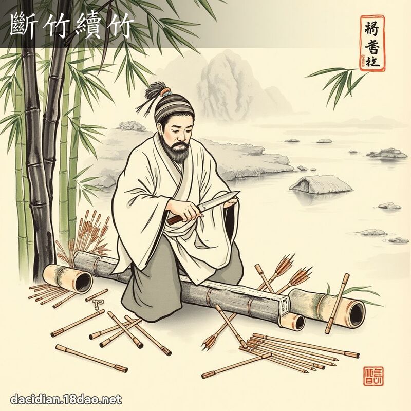 斷竹續竹 配图