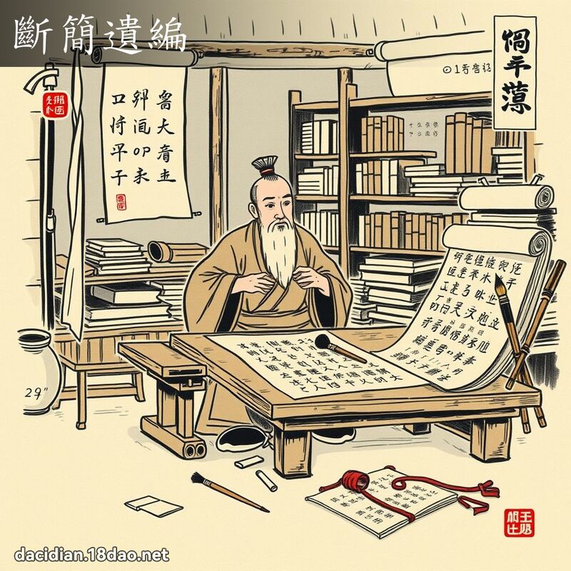 斷簡遺編 配图