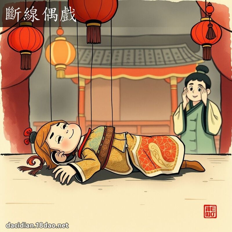 斷線偶戲 配图