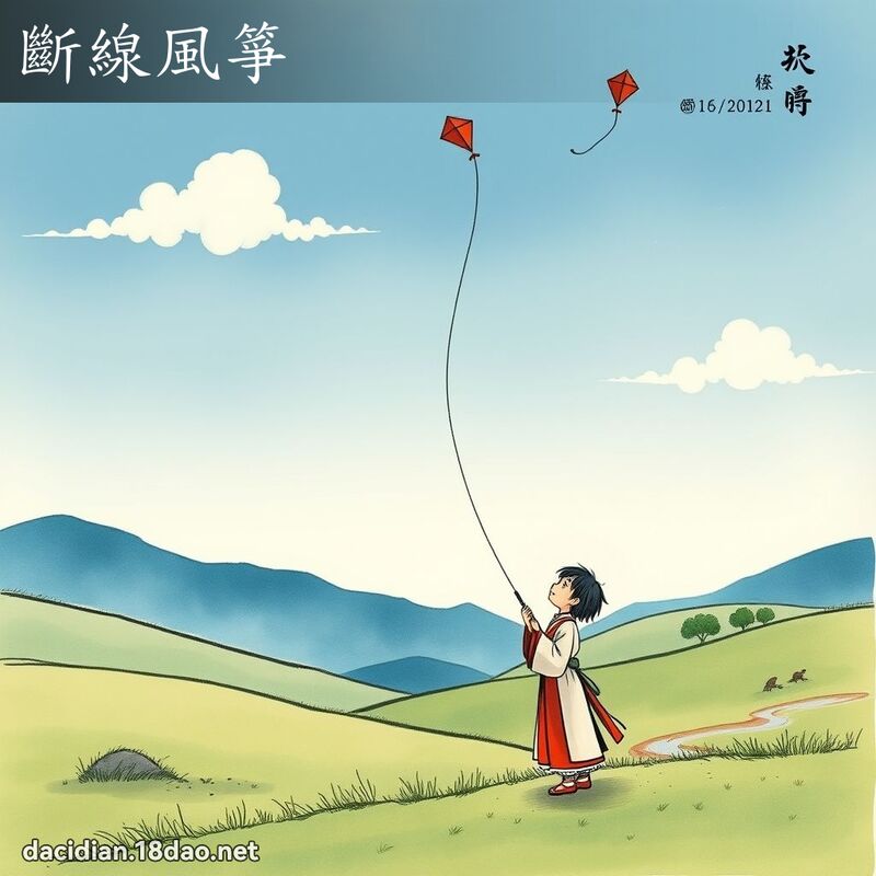 斷線風箏 配图