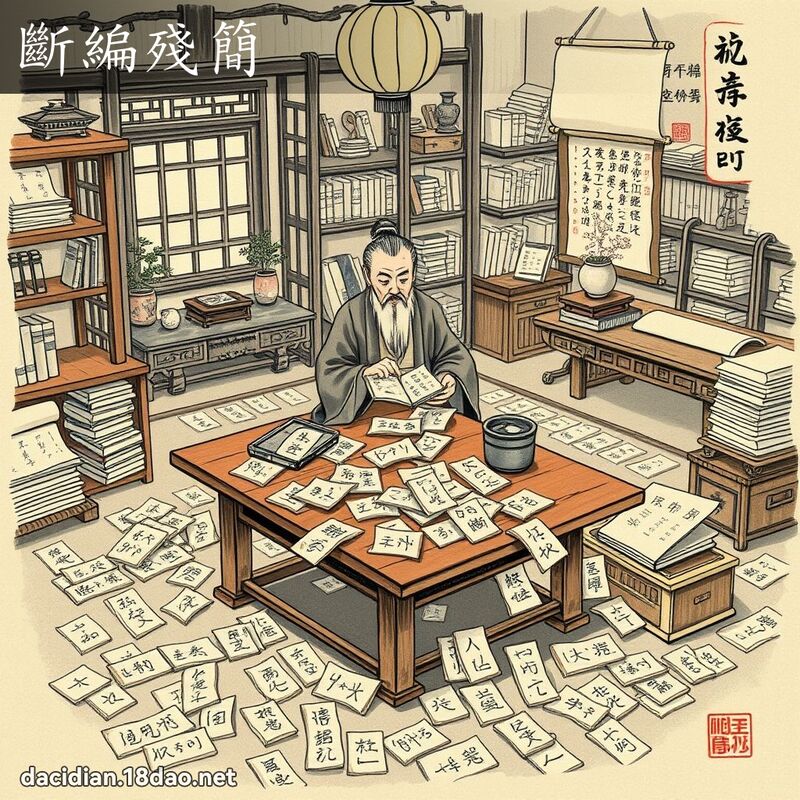 斷編殘簡 配图