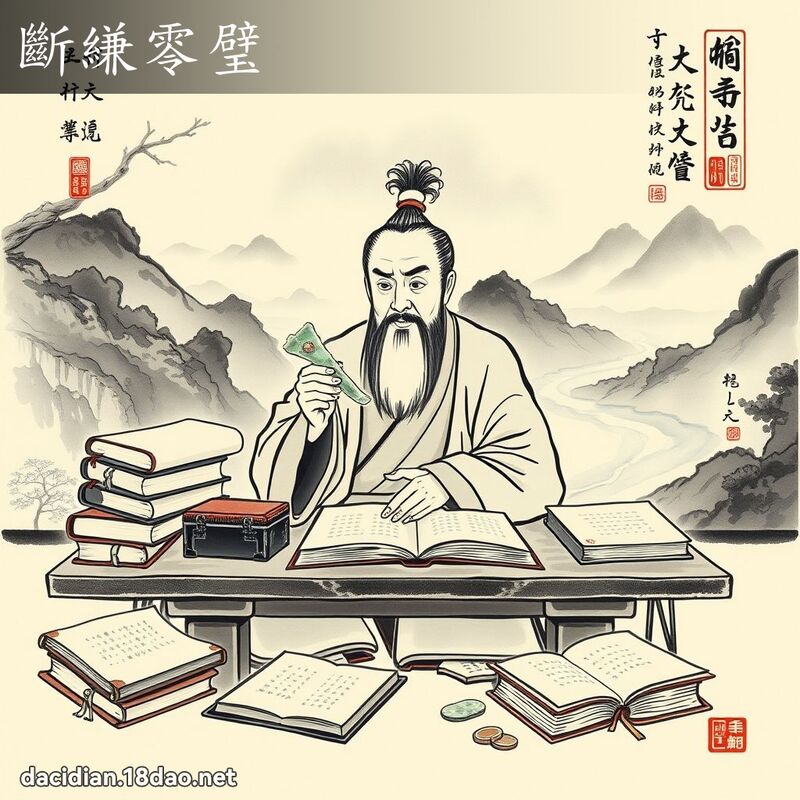 斷縑零璧 配图