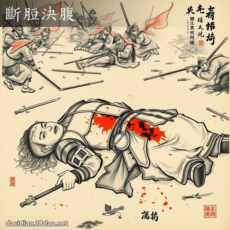 斷脰決腹 配图