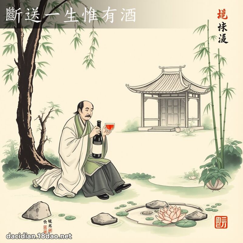 斷送一生惟有酒 配图