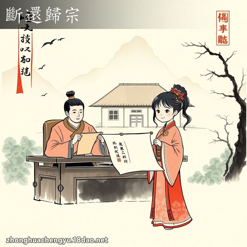 斷還歸宗 配图