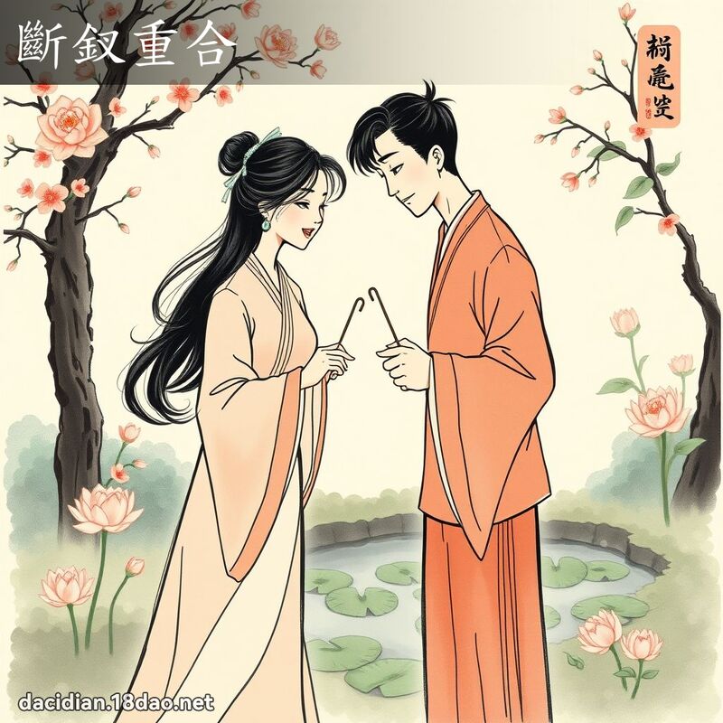 断釵重合 配图