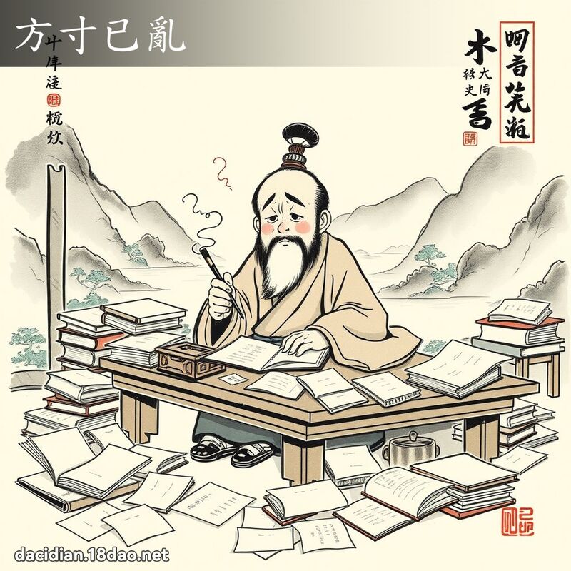 方寸已乱 配图