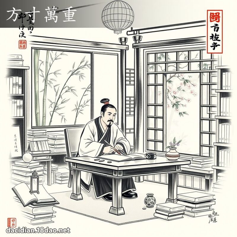 方寸万重 配图